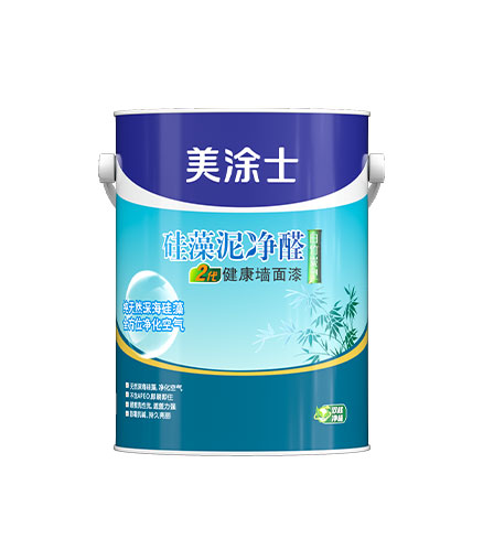 硅藻泥净醛2代健康墙面漆（白竹炭型）